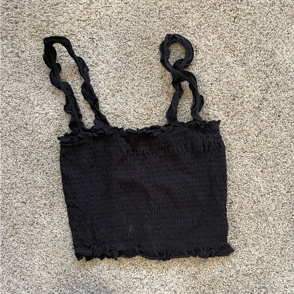 Black body tight tank crop